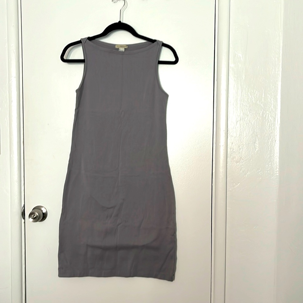 Basic equipment gray vintage dress